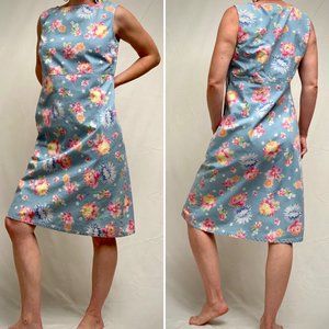 Vintage Liz Claiborne Sleeveless Floral Dress